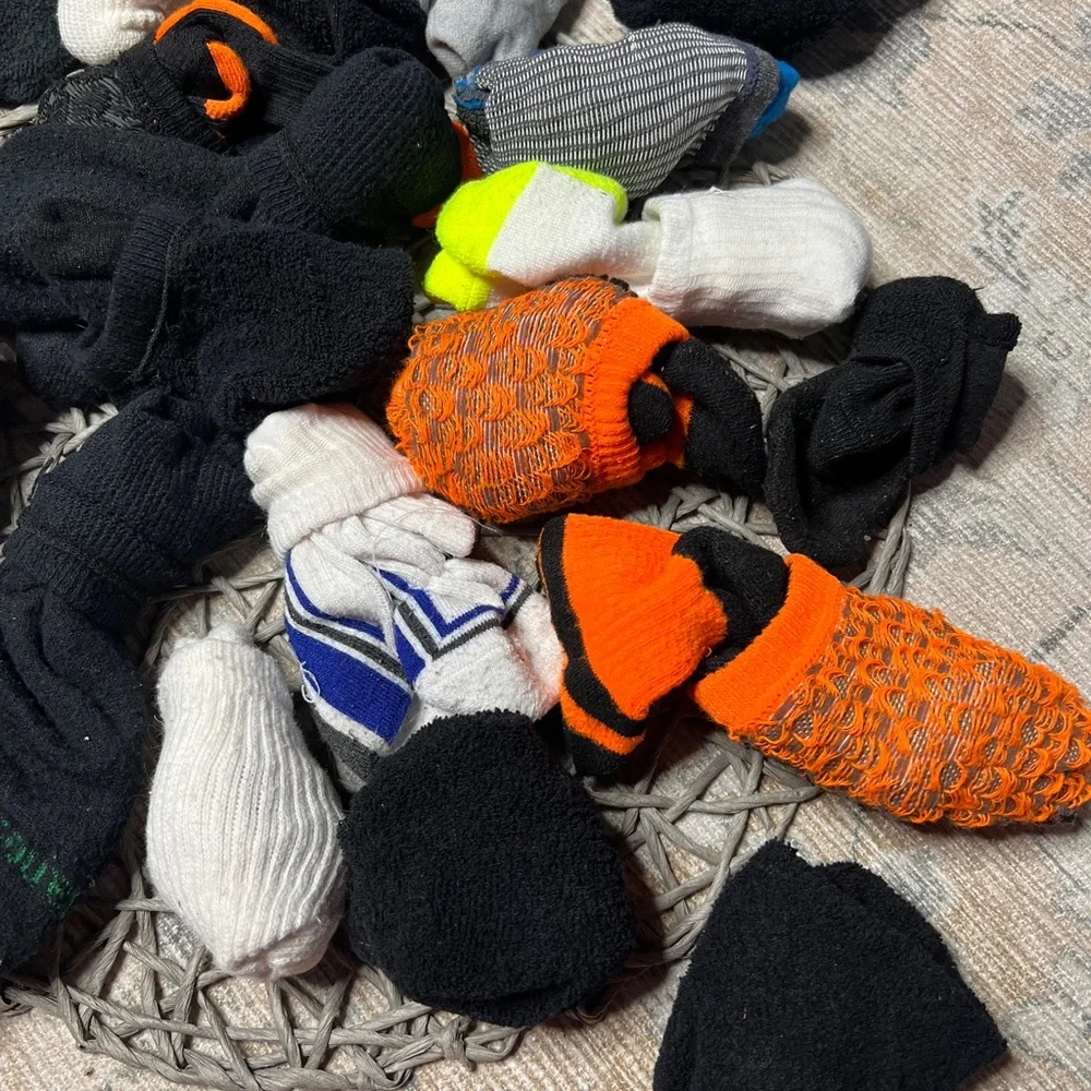 Bundle mix sizes 20 pairs socks